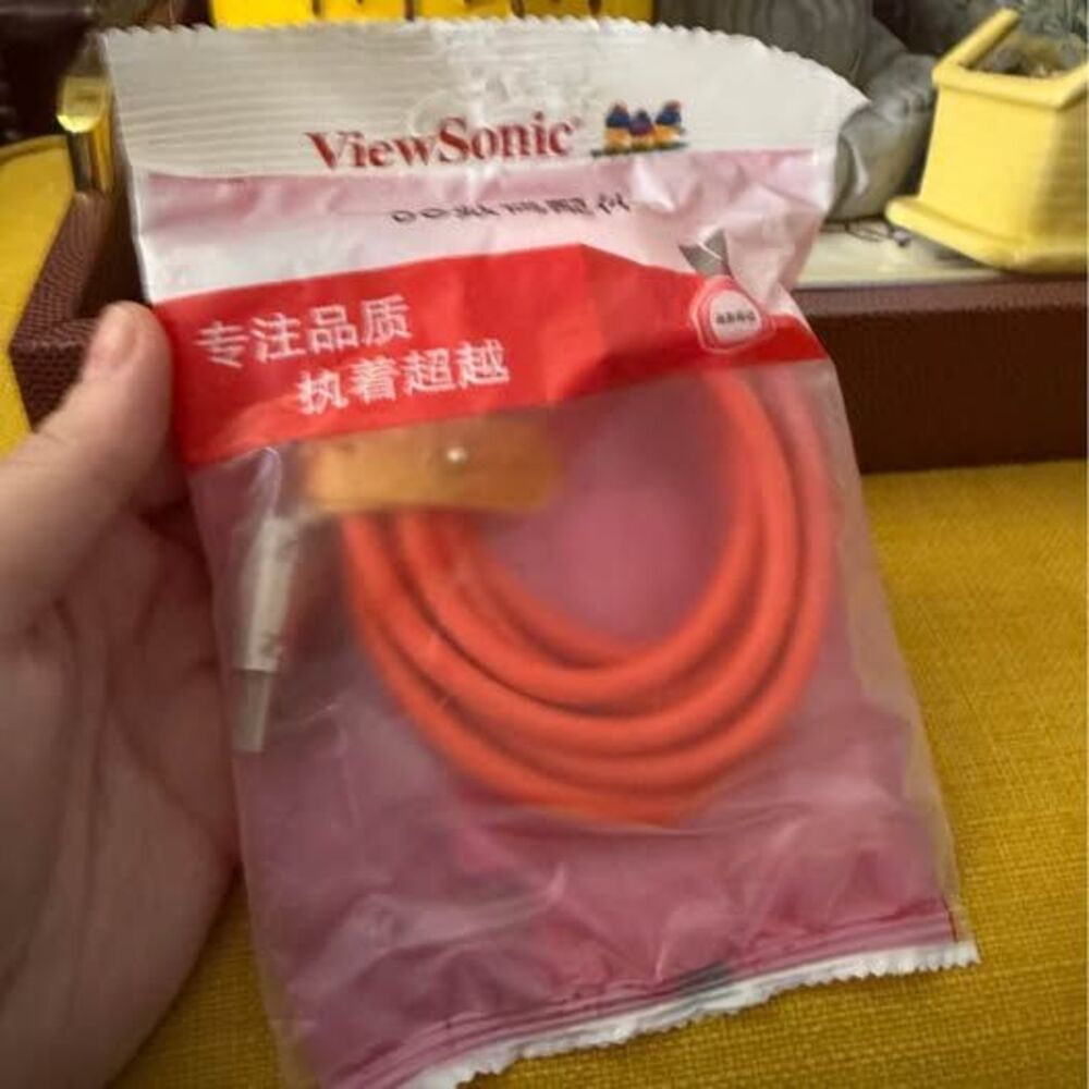 ViewSonic LJLT-02 Orange Cable 25 inch usb adapter usb-c adapter